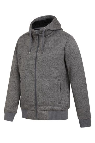 Fleece lined hotsell hoodie mens