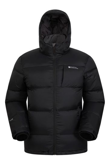 Mountain Warehouse Black Frost Extreme Mens Down Padded Jacket