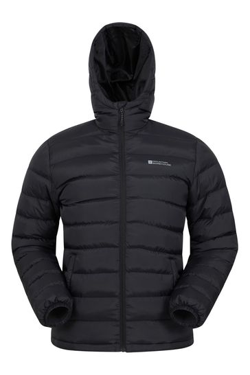 Buy Mountain Warehouse Black Seasons Padded Jacket Mens from