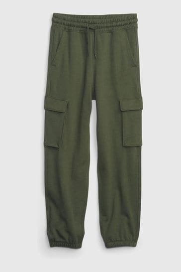 Gap Green French Terry Cargo Joggers (4-12yrs)