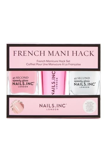 NAILS INC French Mani Hack Nail Polish Duo