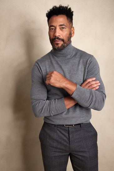 Merino turtleneck sweater online