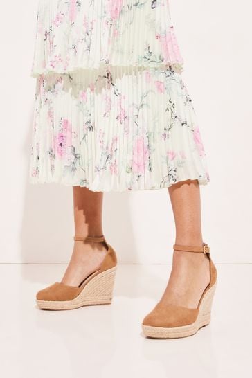 Lipsy closed toe espadrille wedge in black new arrivals