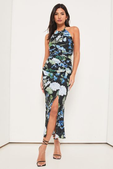 Lipsy blue sale floral dress