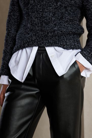 Banana republic top faux leather pants