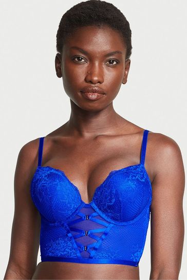 Buy Victoria's Secret Strappy Fishnet Lace Bra from the Laura