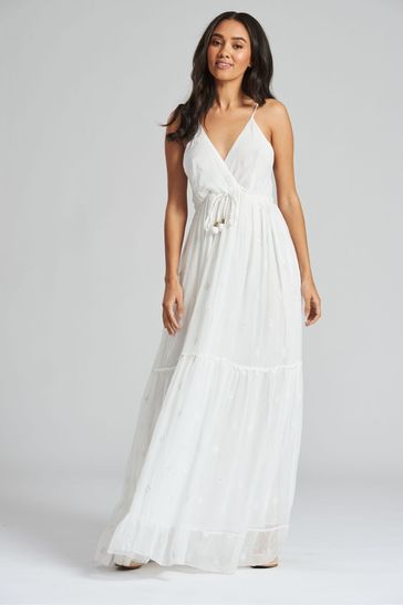 strappy maxi dress
