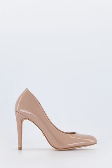 Buy Office Nude Regular Fit Round Point Court Shoes from Next