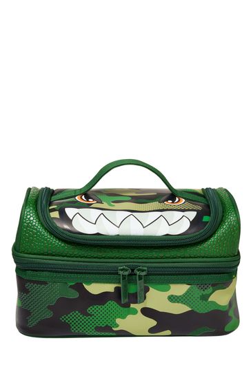 Buy Smiggle Green Dinosaur Best Budz Double Decker Lunchbox from