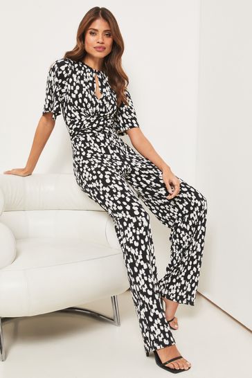 Lipsy leopard print jumpsuit discount