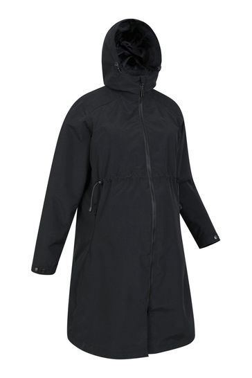 Black waterproof parka womens clearance