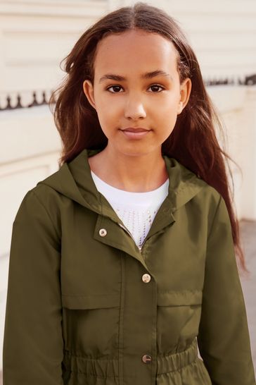 Girls lightweight mac discount