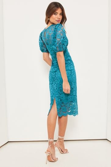 Lipsy shop turquoise dress