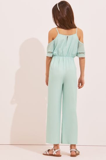 Lipsy cold shoulder jumpsuit top