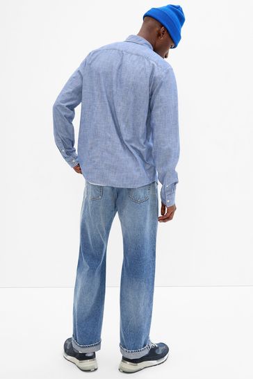 Gap chambray shirt hotsell