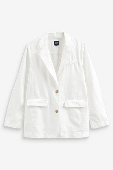 Gap clearance linen jacket