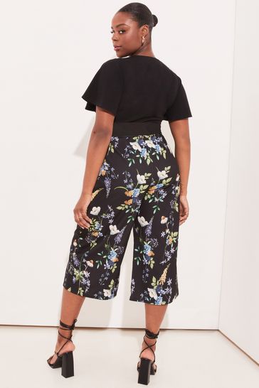 Lipsy floral culotte jumpsuit hot sale