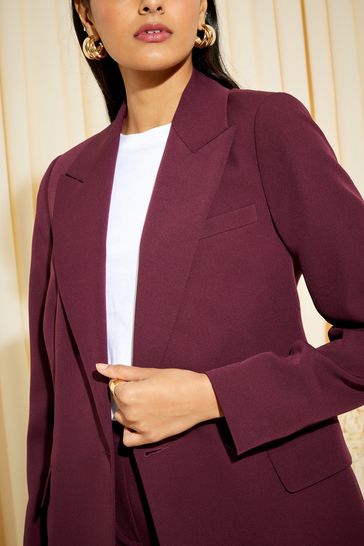 Red edge to edge jacket discount
