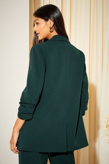 Tailored long hotsell blazer