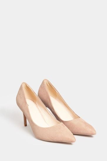 Long Tall Sally Nude Point Court Shoe