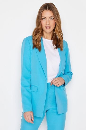 Teal blue hotsell blazer womens