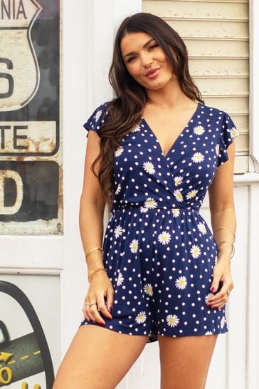 Next hotsell navy playsuit