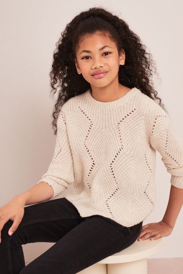 Next new arrivals cream jumper