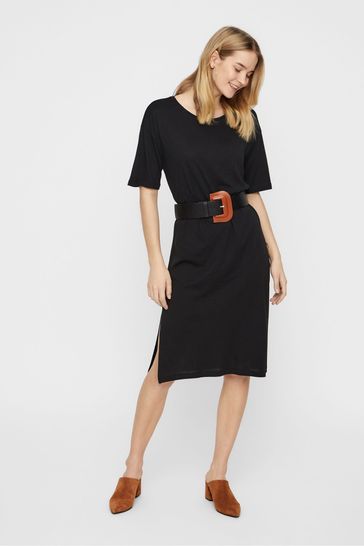Oversized midi 2025 shirt dress