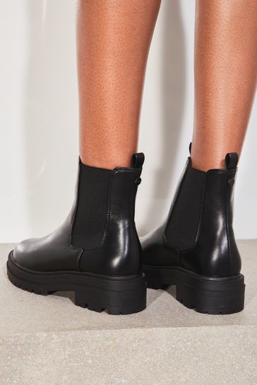 Lipsy flat ankle chelsea boot new arrivals