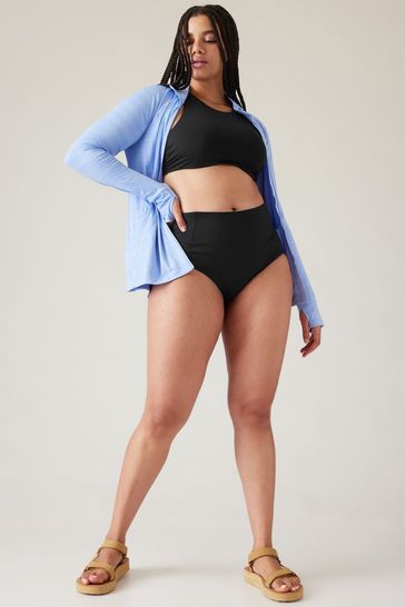 Buy Athleta Black Essential Ultra High Waist Swim Bottom from Next