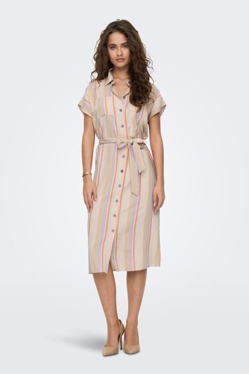 Only striped dress on sale