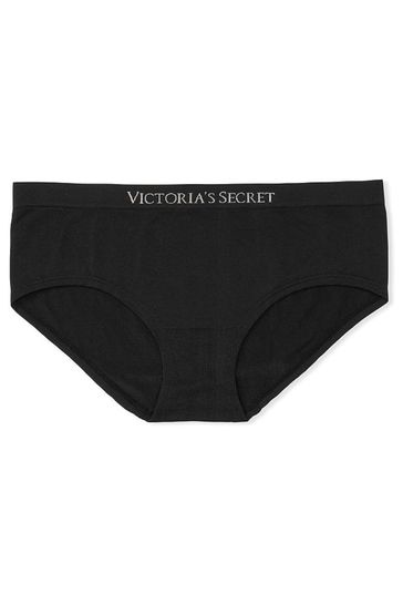 Buy Victoria s Secret Black Smooth Seamless Hipster Knickers from