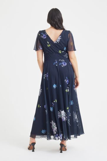 Joules isabelle hotsell wrap tea dress