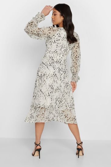 Petite cream dress sales