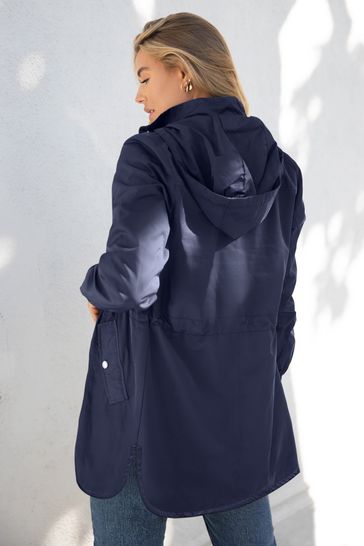 Navy blue raincoat new arrivals