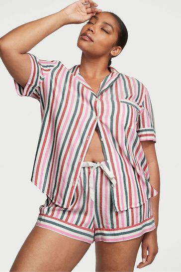 Victoria secret pink shop striped pajamas