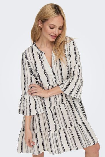Only printed smock dress clearance