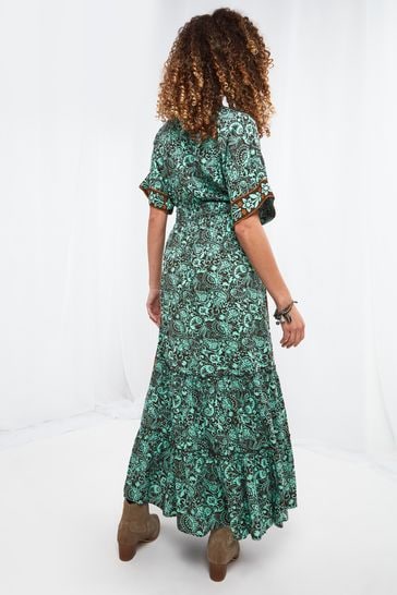 Buy Joe Browns Green Multi Solana Summer Dress from Next Luxembourg