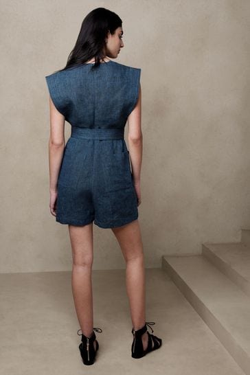 Banana playsuit top