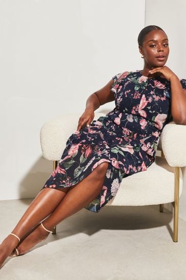 Lipsy fit and flare dress top