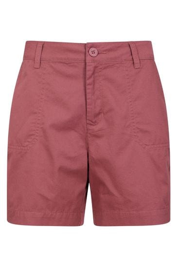 Mountain Warehouse Pink Bayside 100% Organic Cotton Womens Shorts
