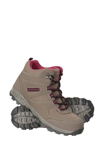 Mountain Warehouse Brown Wide FIt Mcleod Womens Boots