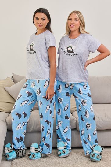 Cat pyjama set sales