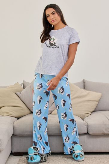 Cat pyjama set sales