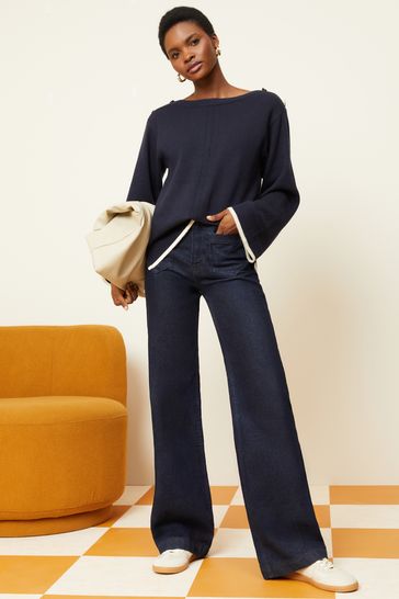 Petite sales oversized jumper