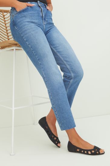 Peep toe store ballerina