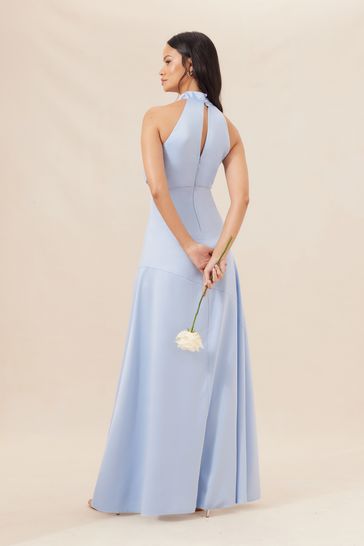 Dress shop bridesmaid satin