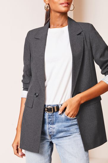 Next longline clearance blazer