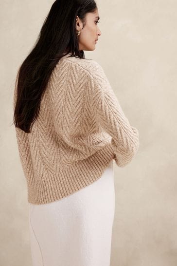 Banana republic camel sweater sale