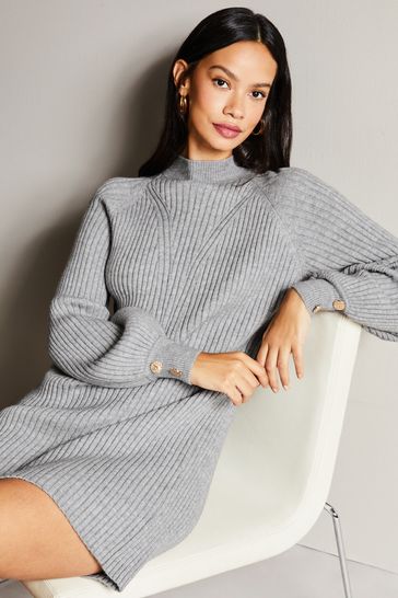 Lipsy grey dress sale
